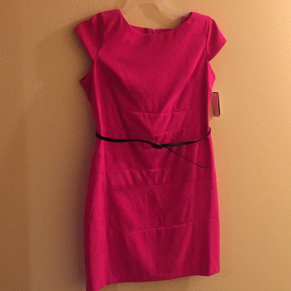Cheerful Fuschia Pink dress, size 18
